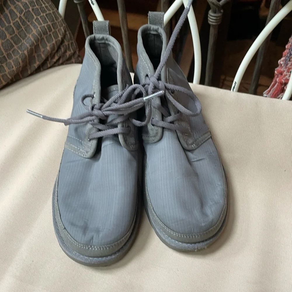 Ugg Neumel Ripstop Chukka Boot Grey Size 6‎